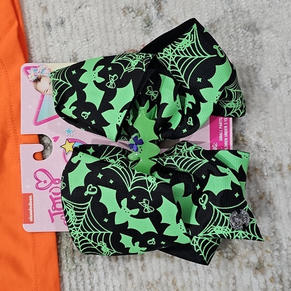 Lot Of Halloween Items For Girl's ( Bow, Shirt, Sweatshirt  Size‎ XS 4-5 - Picture 7 of 8